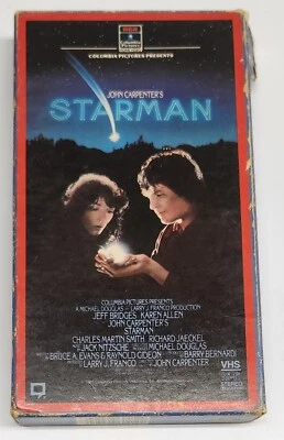 Starman (VHS 1984) John Carpenter Jeff Bridges 4 Sided Case Foto 1 de 4