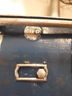 JOUET ANCIEN - CUISINIÈRE JEP - FOURNEAU EN TÔLE PEINTE - ÉPOQUE UNIS FRANCE - Photo 1/4