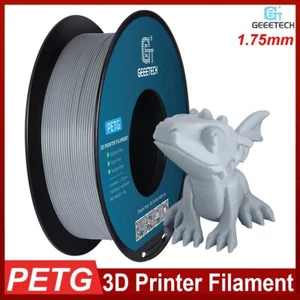 Geeetech PETG 3D Printer Filament 1.75mm 1kg Grey High Strength PETG Filament UK - Picture 1 of 8
