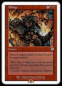 Pillage - Deckmasters - NM-Mint **GamerzSphere** - Picture 1 of 1