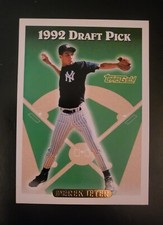 1993 Topps Gold Derek Jeter 1992 Draft Picks Rookie RC #98 Yankees
