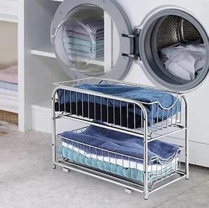 2-stufiger Schiebekorb Organizer - kostenloser Versand - Bild 1 von 5