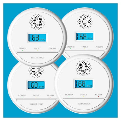 CO detector meter carbon monoxide gas detector warning detector carbon monoxide detector DHL - Image 1 of 4