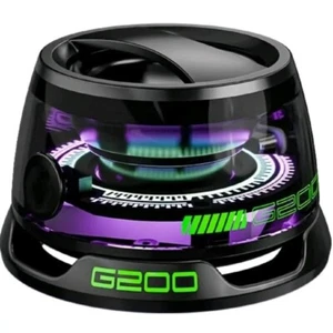 Magnetic Ultra-Portable LED Bluetooth Speaker G200 Wireless Speakers Mini RGB UK - Picture 1 of 3