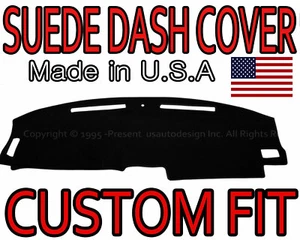 Se adapta 2008-2014 CUBIERTA DE TABLERO DE GAMUZA DODGE CHALLENGER 2008-2014/NEGRO - Imagen 1 de 8