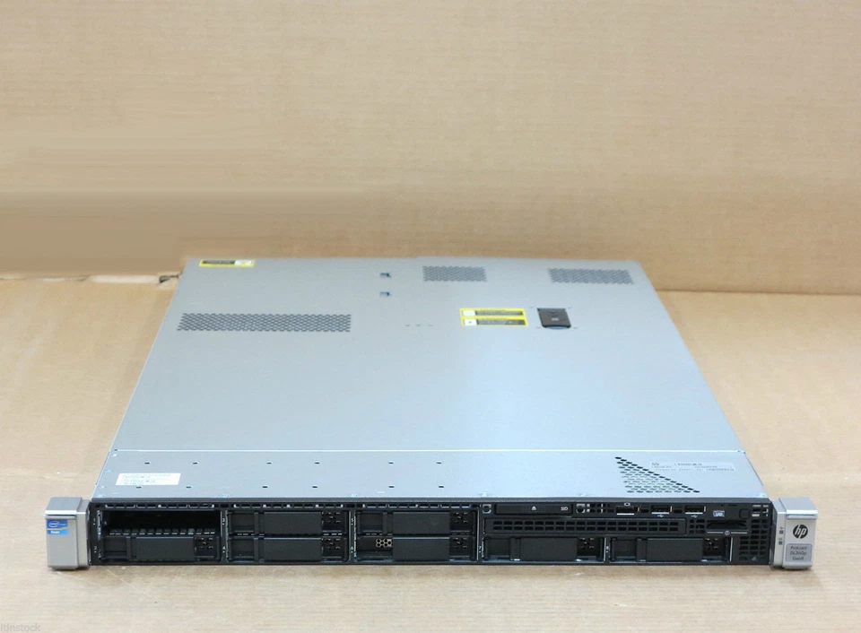 HP ProLiant DL360p G8 GEN8 2 x Eight-Core XEON E5-2660 192GB 1u Rack Server - Image 1 of 1