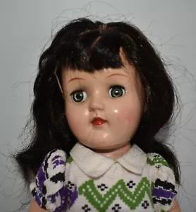 Toni, Black Hair P-90 Vintage 1951 Ideal HP Doll - Picture 1 of 7