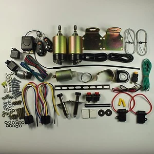 2 Door Handle Popper Kit 80 lb Remote Shaved TRUNK KIT INCLUDED remotes New - Bild 1 von 6