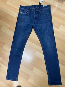 NWD MEN Diesel TEPPHAR STRETCH DENIM 0845B DARK BLUE SLIM W30 L30 H5.5 - Imagen 1 de 9