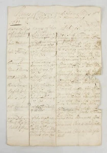 SHIP cargoes 1682 RARE manuscript captains newcastle HAMBURG sugar tobacco coal - Picture 1 of 8