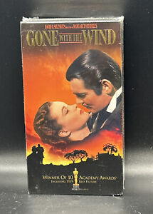 Gone With The Wind Clark Gable Vivien Leigh 1939 VHS Double Tape Set SEALED
