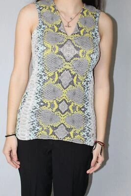 Camisa sin mangas tejida de mezcla de algodón Salvatore Ferragamo para mujer $790 talla grande Foto 1 de 4