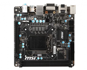 Para MSI B85I mini placa base LGA1150 DDR3 mini-ITX placa base - Imagen 1 de 4