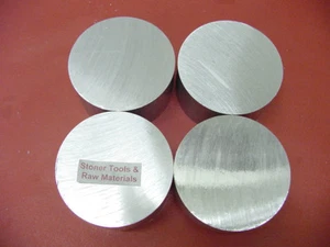 4 Pieces 2" ALUMINUM 6061 ROUND ROD 1.5" long T6511 Solid Extruded Bar Stock New - Picture 1 of 1