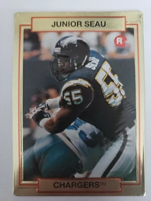 JUNIOR SEAU 1990 ACTION PACKED ROOKIE CARD# 38 - Image 1 of 2