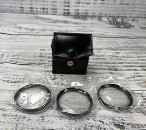 Still In Plastic PRINZ 52mm CLOSE-UP Diopter SET 1+ 2+ 4+ With Case. - Picture 1 of 2