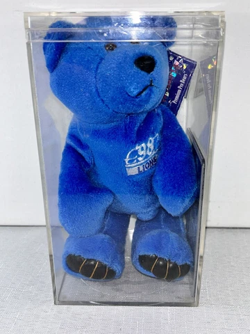 Barry Sanders #20 Football Beanie Bear Limited Treasures Detroit Lions 9” NFL Cover