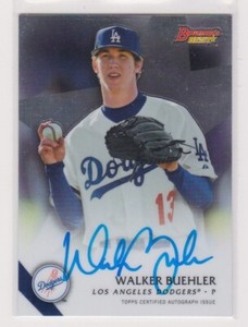 WALKER BUEHLER 2015 Bowman's Best ROOKIE AUTO ON CARD MINT LA Dodgers