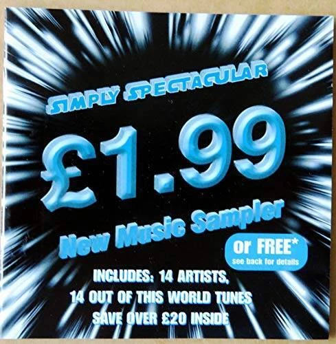 Simply Spectacular $2.99 New Music Sampler - Audio CD - VERY GOOD Foto 1 de 1