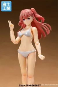 1/12 Manatee Industry ARINA 13.7cm Female Action Figure Body Model With 5 Faces - Picture 1 of 7