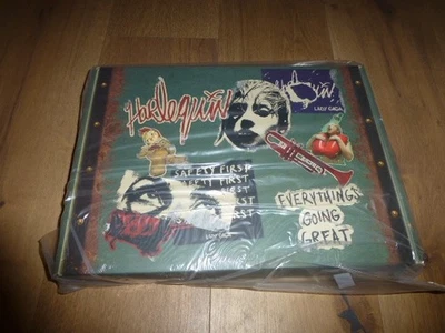 Lady Gaga HARLEQUIN  Promo Deluxe Box Set Red Vinyl LP with (L) Shirt, box etc. - Image 1 of 4