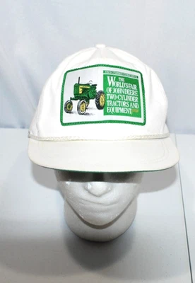 Vintage 1990 Two Cylinder Cub Expo John Deere Tractor K-Brand Hat Made in USA. - Image 1 of 4