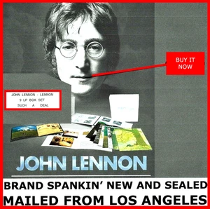 JOHN LENNON  - of THE BEATLES - 9 LP - HEAVYWEIGHT - AUDIOPHILE VINYL BOXSET - Picture 1 of 7