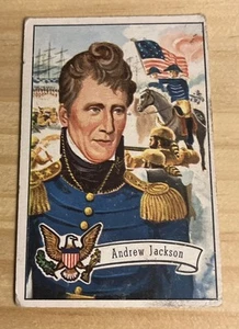 1956 Topps US Presidents Andrew Jackson #10 VG-EX - Picture 1 of 2