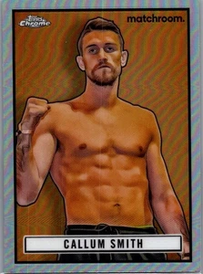 2024 Topps Chrome Boxing | Callum Smith #TR-35 | Ringside Refractor - Picture 1 of 2