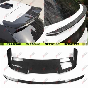 Carbon Fiber Rear Spoiler Roof Wing Fit Land Rover Range Rover Sport 2023-2025 - Picture 1 of 17