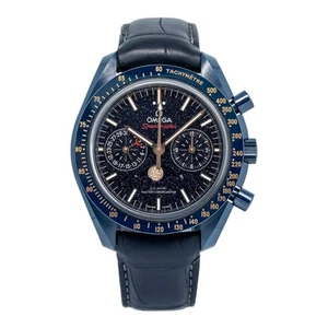 Omega SpeedMaster 304.93.44.52.03.002 Blue Ceramic MINT Aventurine Dial Men 44mm - Picture 1 of 6