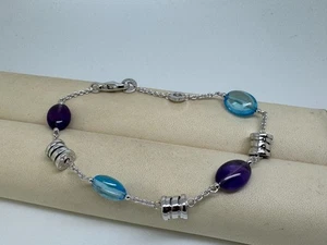 BULGARI B-Zero Armband 18kt Weißgold Amethyst Topas - Bild 1 von 2