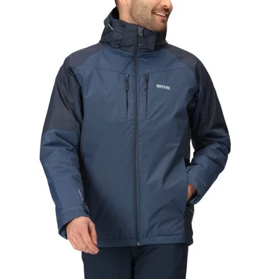 Regatta Veste pour Homme Winter Calderdale Waterproof Bleu - Photo 1/4