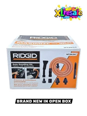 Kit de limpieza de coche premium 1-1/4" accesorios tienda accesorios aspiradora accesorios para aspiradora VT2534 Foto 1 de 4