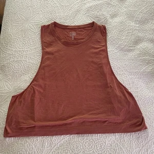 Athleta Crop Tank Top Women's Size XL Coral / Orange - Picture 1 of 4
