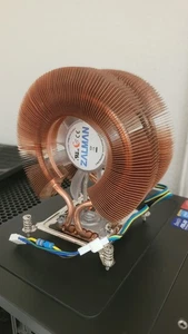 Zalman ZD1225BTR CPU Heatsink W/Fan  Intel LGA 1155 With Mount - Picture 1 of 6
