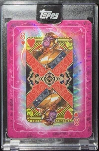 2025 Topps Marvel Mint Thanos Encased Gambit’s Deck Playing Card /99 - Bild 1 von 2