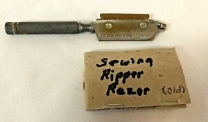 Antique Razor Wizard Seam Ripper-Ericsson Screw machine Products