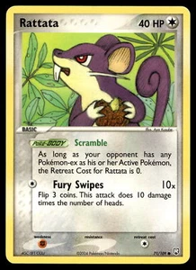 Pokemon Team Rocket Returns 71/109 Rattata LP - Picture 1 of 2