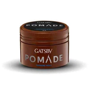 GATSBY Styling Pomade Wax Supreme Hold - Brown 75g - Picture 1 of 7
