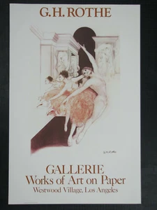 G.H Rothe "Bolshoi" Gallerie works of Art,  (1935-2008) Westwood, L.A. ballet - Picture 1 of 1