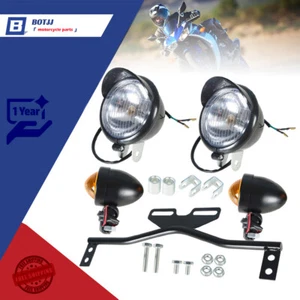 New For Honda Driving Spot Fog Light Bar W/ Bracket Turn Signal Motorcycle - Picture 1 of 10