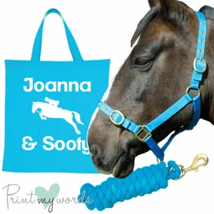 'Alexa' Personalised Matching Equestrian Set - Unicorn design - Picture 1 of 8