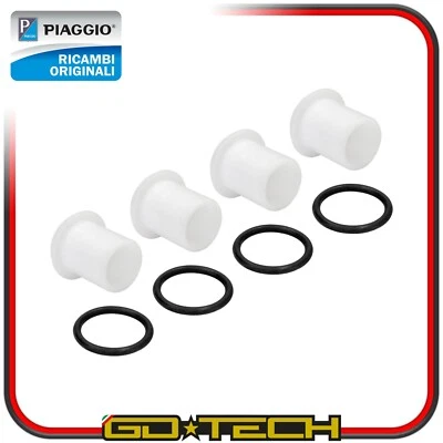 KIT 4 BOCCOLE GOMMINI SUPPORTO MOTORE RUNNER FX FXR VX VXR 125 180 200 ORIGINALI - Immagine 1 di 4