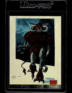 1994 Topps Star Wars Galaxy Series 2 - #178 Joe Johnston - Wampa