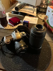 Nikon n65 Camera Bundle w/ Nikon 28-80mm & 70-300mm Lenses, - Picture 1 of 3