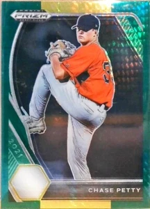 2021 Panini Prizm Draft Picks Hyper Green & Yellow Prizm Chase Lee #PDP164 - Picture 1 of 2