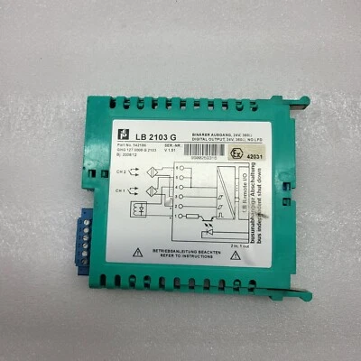PEPPERL & FUCHS LB 2103 G PART NO 542186 - image 1 of 4