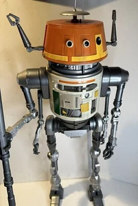 ROBOT Star Wars Galaxy's Edge Ferry Droid Depot completo chopper C1-10P MA-13 - Foto 1 di 4