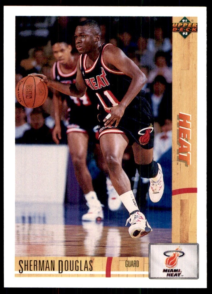 1991-92 Upper Deck Sherman Douglas Miami Heat #122 - Image 1 of 2